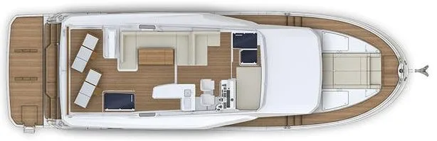 Флайбридж BENETEAU GRAND TRAWLER 62 1 | MARINEPOINT Флайбридж 1