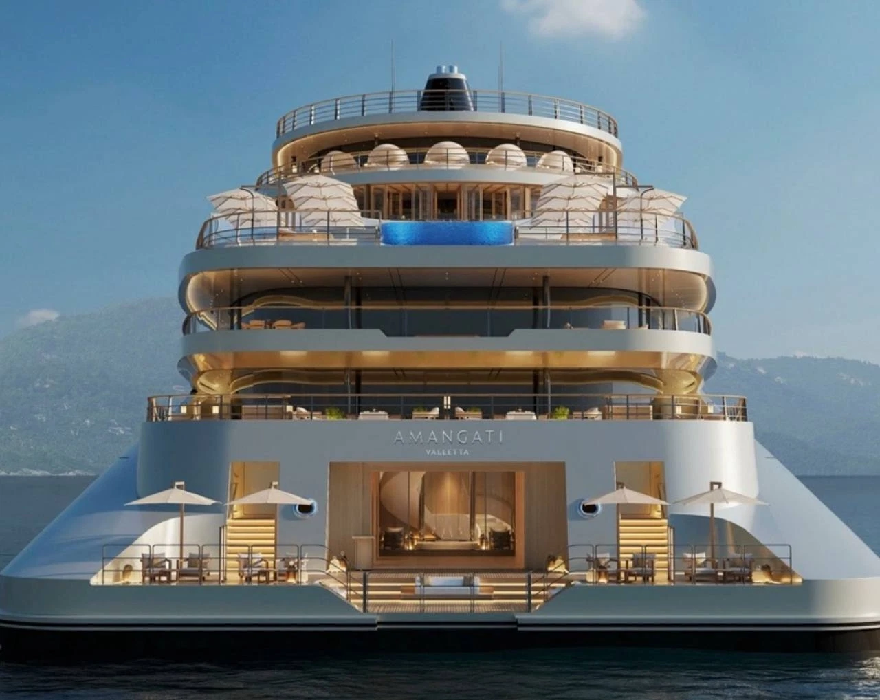 Amangati - роскошь длиной 183 метра 