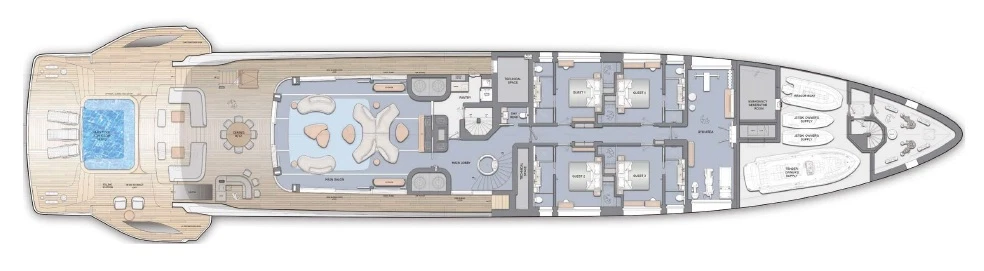 Главная палуба  1