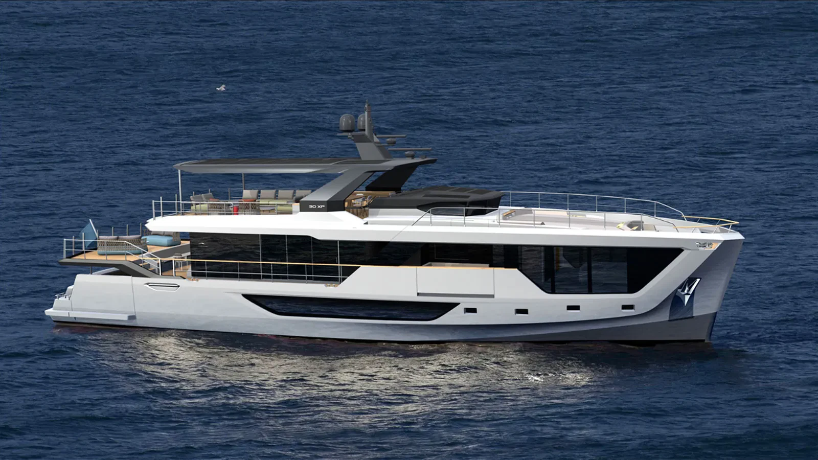 30XP – первая у Numarine яхта с гибридной пропульсивной системой