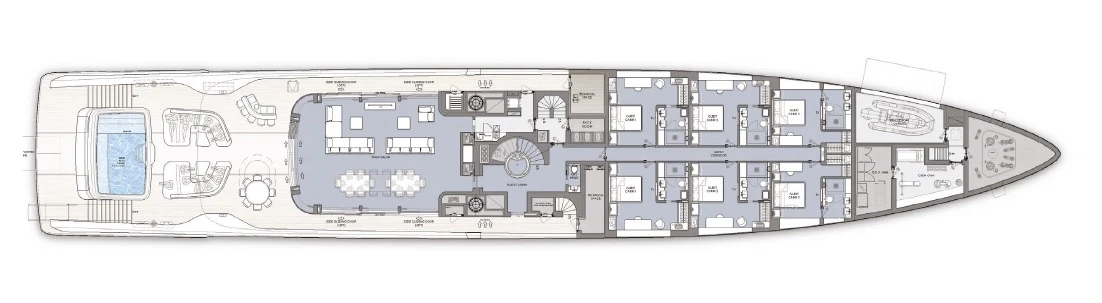 Главная палуба  1