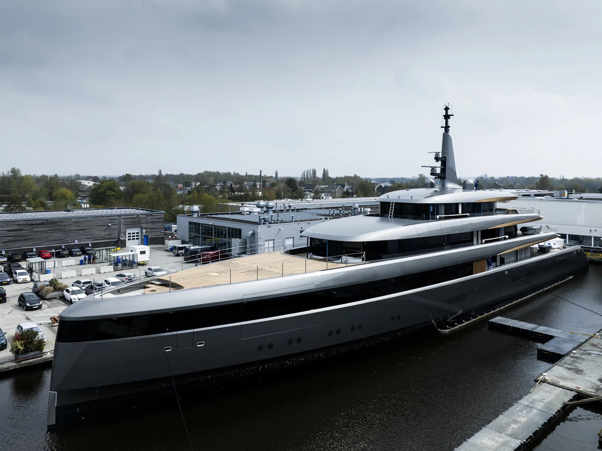 Feadship: самая современная яхта верфи отправляется на ходовые испытания