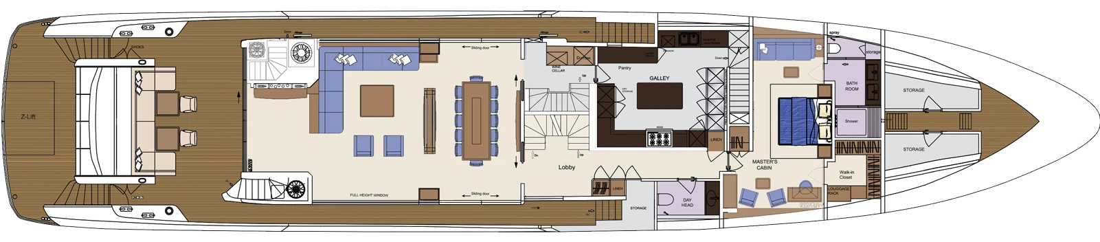 Главная палуба  3