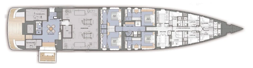 Нижняя палуба  3