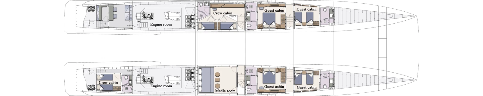 Нижняя палуба  4