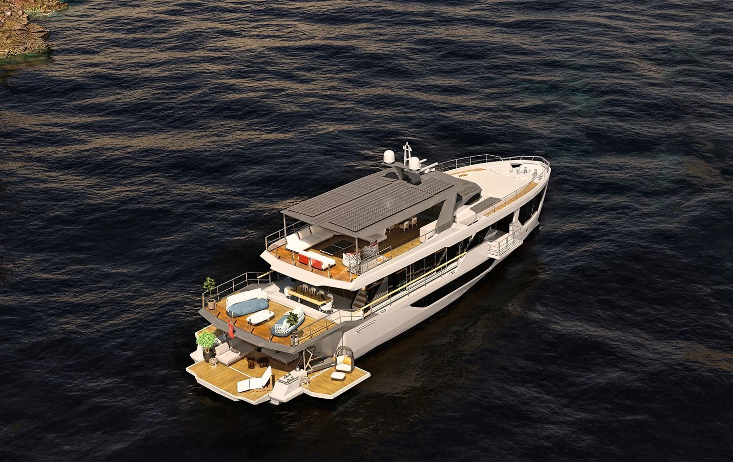 30XP – первая у Numarine яхта с гибридной пропульсивной системой