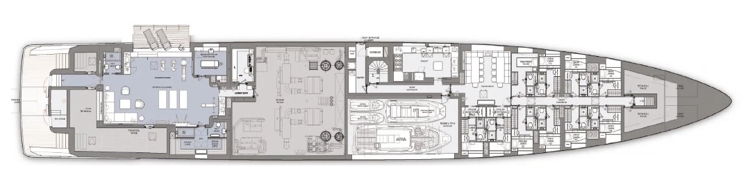 Нижняя палуба  3