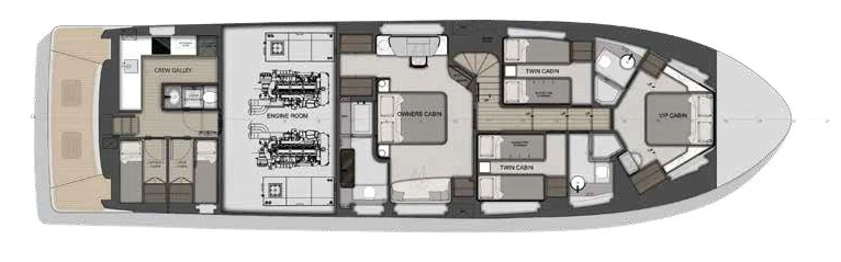 Нижняя палуба  3