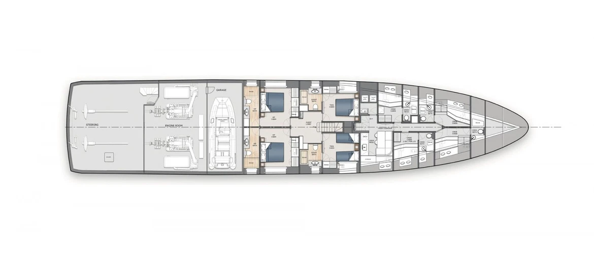 Нижняя палуба  4