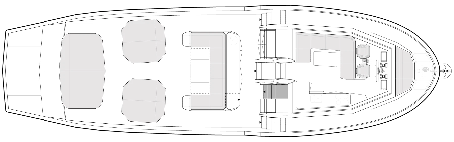 Открытая палуба  1