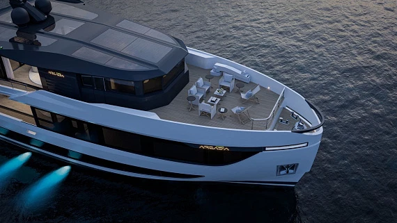 Яхта ARCADIA A96  7