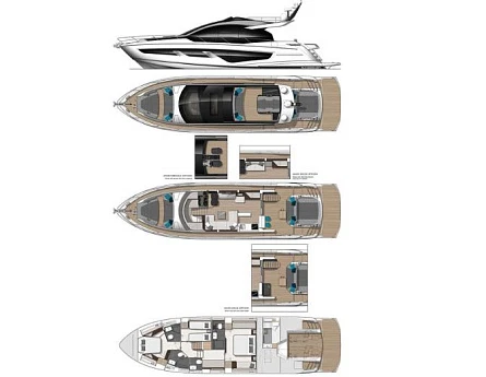 Яхта Sunseeker 65 Sport 2022 11