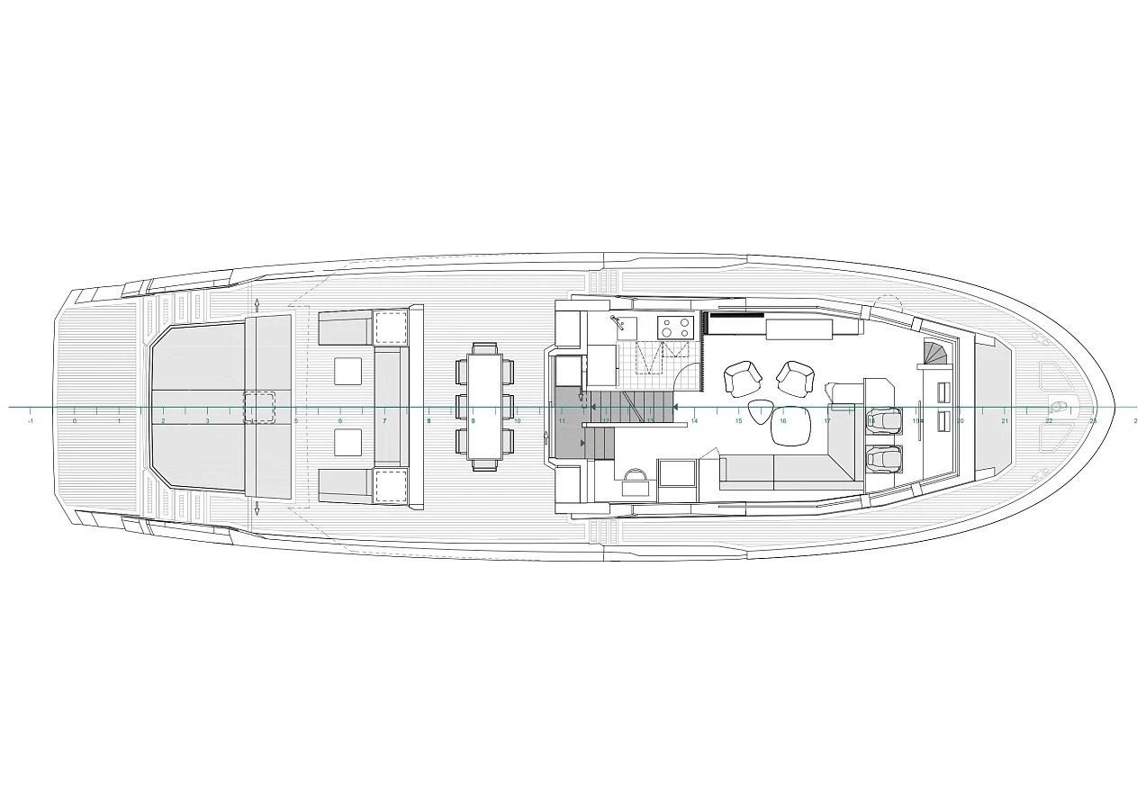 Главная палуба  1