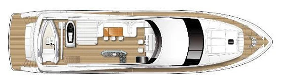 Яхта Princess 95 2011 15