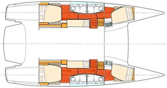 Катамараны Fountaine Pajot Salina 48 2008 14