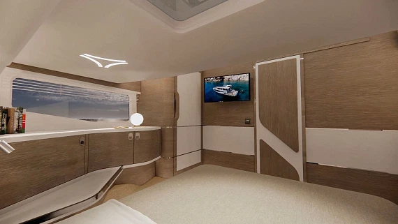 Новая модель прогулочных яхт от бренда Galeon Yachts