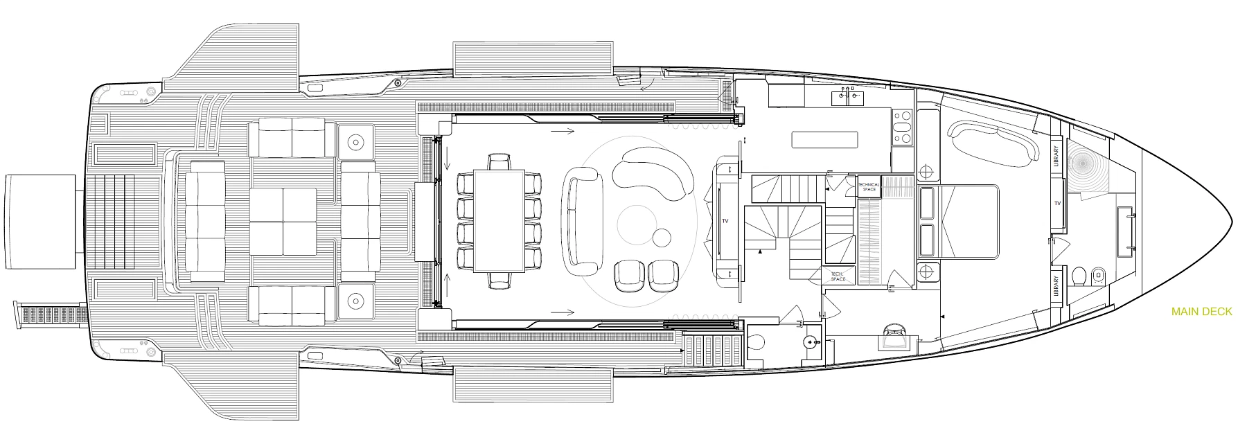 Главная палуба  1