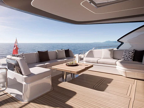 Яхта Princess S74  2