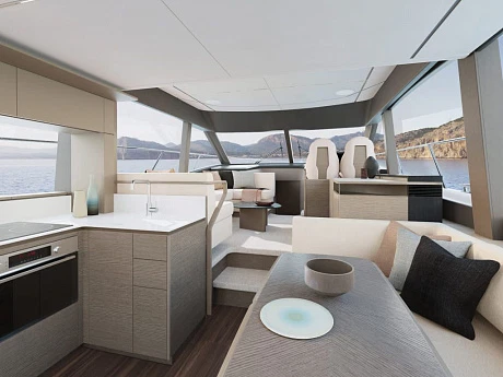 PRINCESS YACHTS ПРЕДСТАВЛЯЕТ НОВУЮ F54: НОВОЕ ОПРЕДЕЛЕНИЕ РОСКОШИ, ПРОСТРАНСТВА И МОЩИ