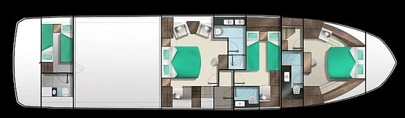 Galeon 640 Fly yacht 2021 12