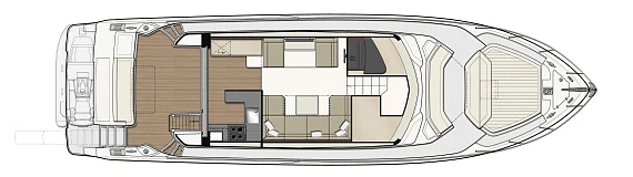 Яхта Ferretti 550 2017 2