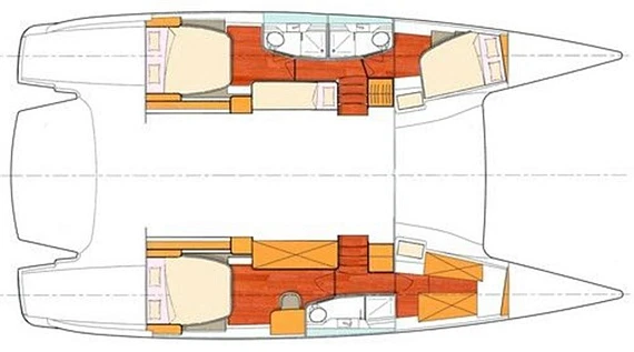 Катамараны Fountaine Pajot Salina 48 2008 13
