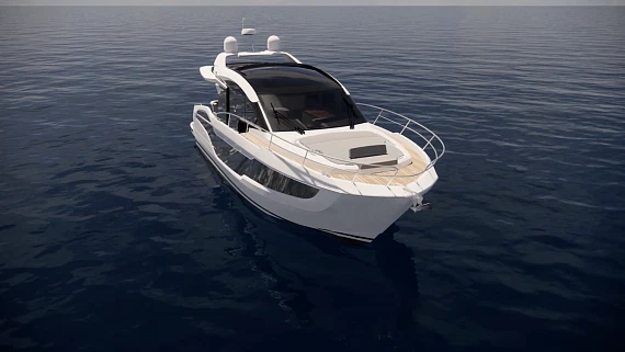 Яхта Galeon 450 HTC  5