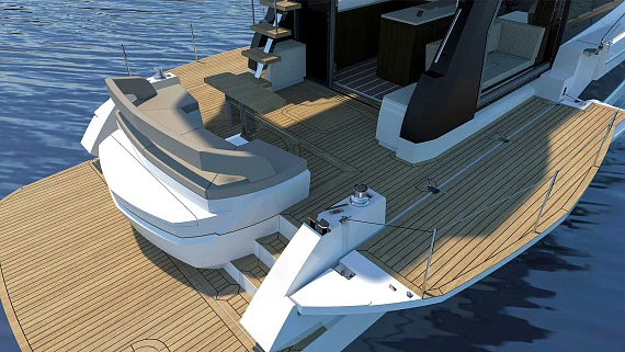 Яхта Galeon 510 SKYDECK  12