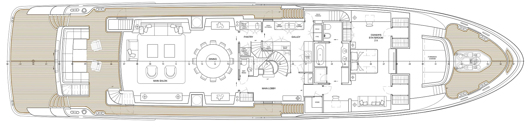 Главная палуба  2