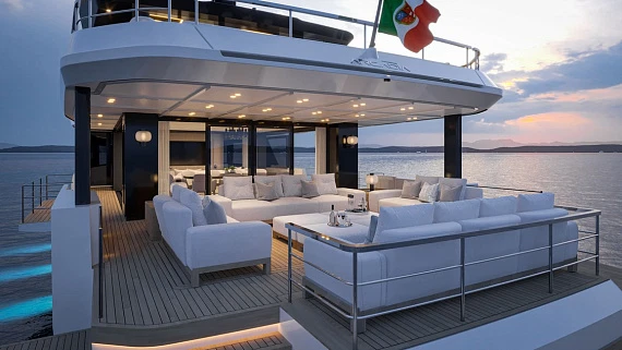 Яхта ARCADIA A96  10