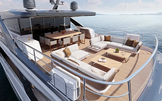 Princess X90 yacht  4