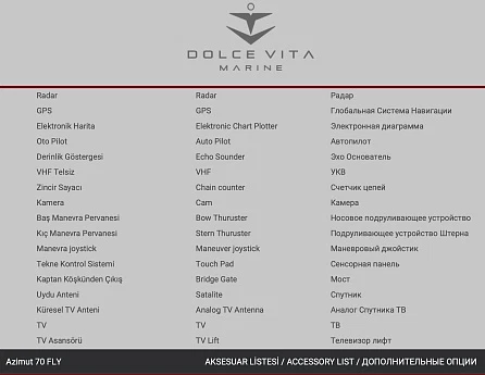 Яхта Azimut 70 2014 12