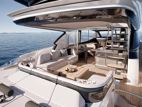 Яхта Princess S74  1