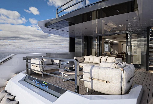 Яхта ARCADIA A115  1