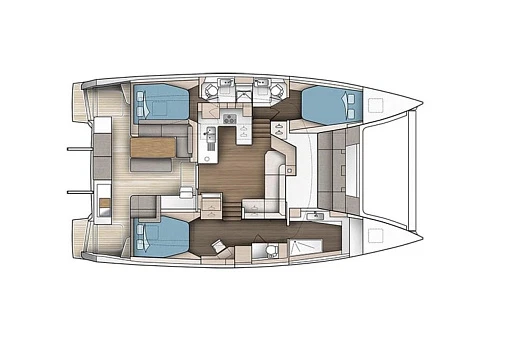 Парусная яхта Fountaine Pajot Astréa 42 Maestro 2023 2
