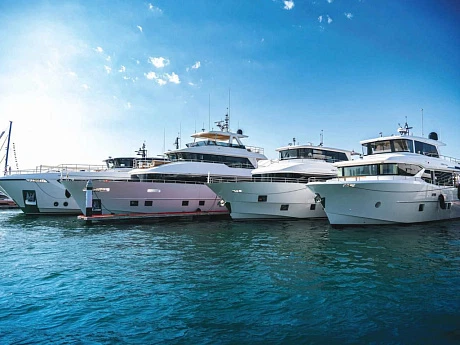 11 НОВЫХ ЯХТ ВЕРФИ GULF CRAFT НА ВЫСТАВКЕ DUBAI INTERNATIONAL BOAT SHOW