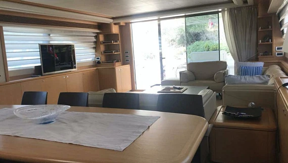 Яхта Ferretti 881 2012 8