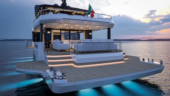 Яхта ARCADIA A96  8