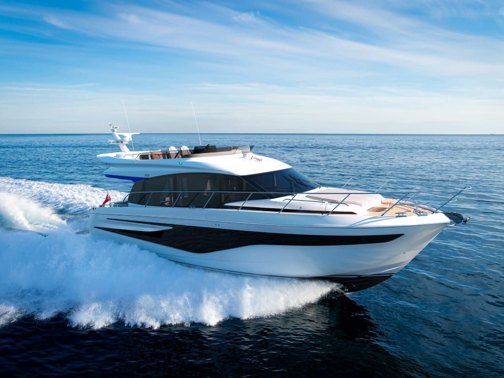 PRINCESS YACHTS ПРЕДСТАВЛЯЕТ НОВУЮ F54: НОВОЕ ОПРЕДЕЛЕНИЕ РОСКОШИ, ПРОСТРАНСТВА И МОЩИ