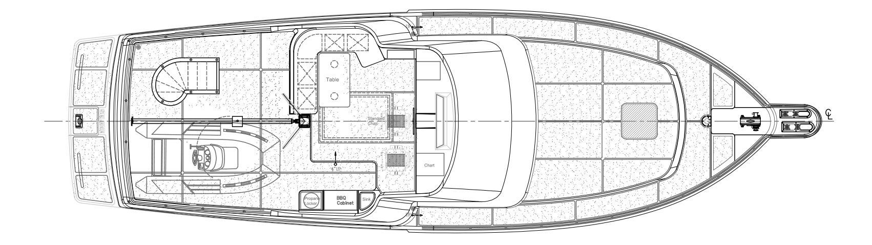 Флайдридж Selene 50 Voyager Sedan 1 | MARINEPOINT Флайдридж 1