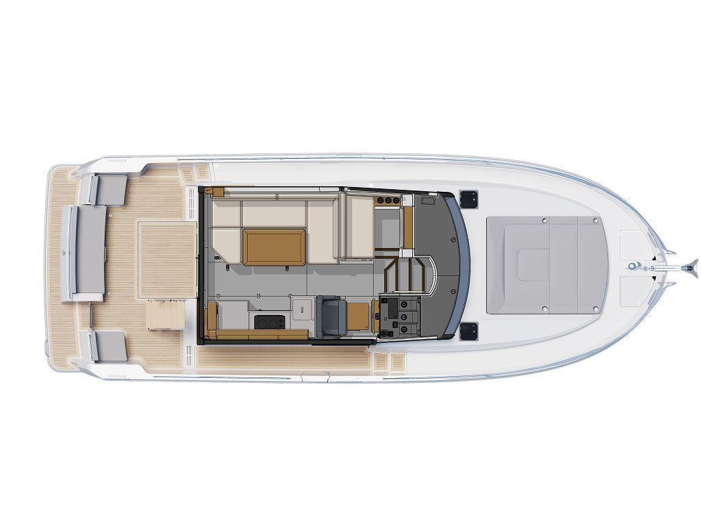 Главная палуба BENETEAU Swift Trawler 37 SEDAN 2 | MARINEPOINT Главная палуба 2
