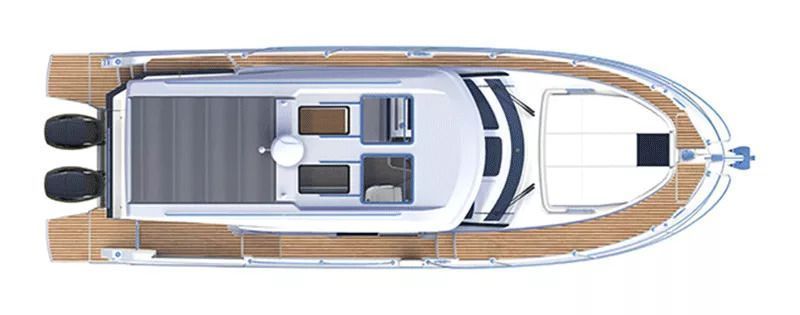Флайбридж Beneteau Antares 11 FLY 1 | MARINEPOINT Флайбридж 1