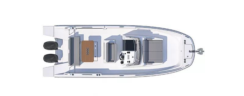 Главная палуба Beneteau Flyer 9 SPACEdeck 1 | MARINEPOINT Главная палуба 1