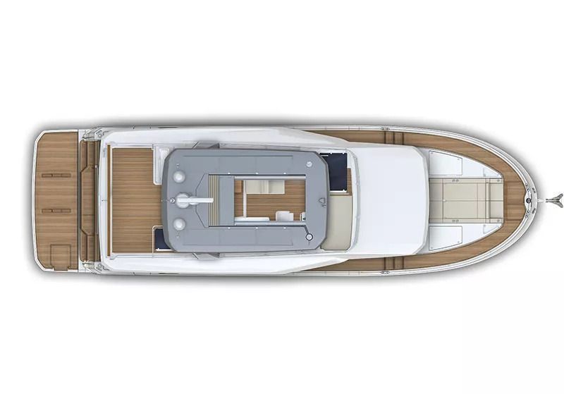 Флайбридж BENETEAU Grand Trawler 63 1 | MARINEPOINT Флайбридж 1