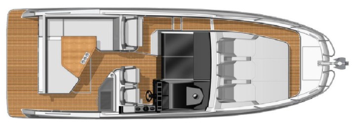 Главная палуба BENETEAU GRAN TURISMO 32 1 | MARINEPOINT Главная палуба 1