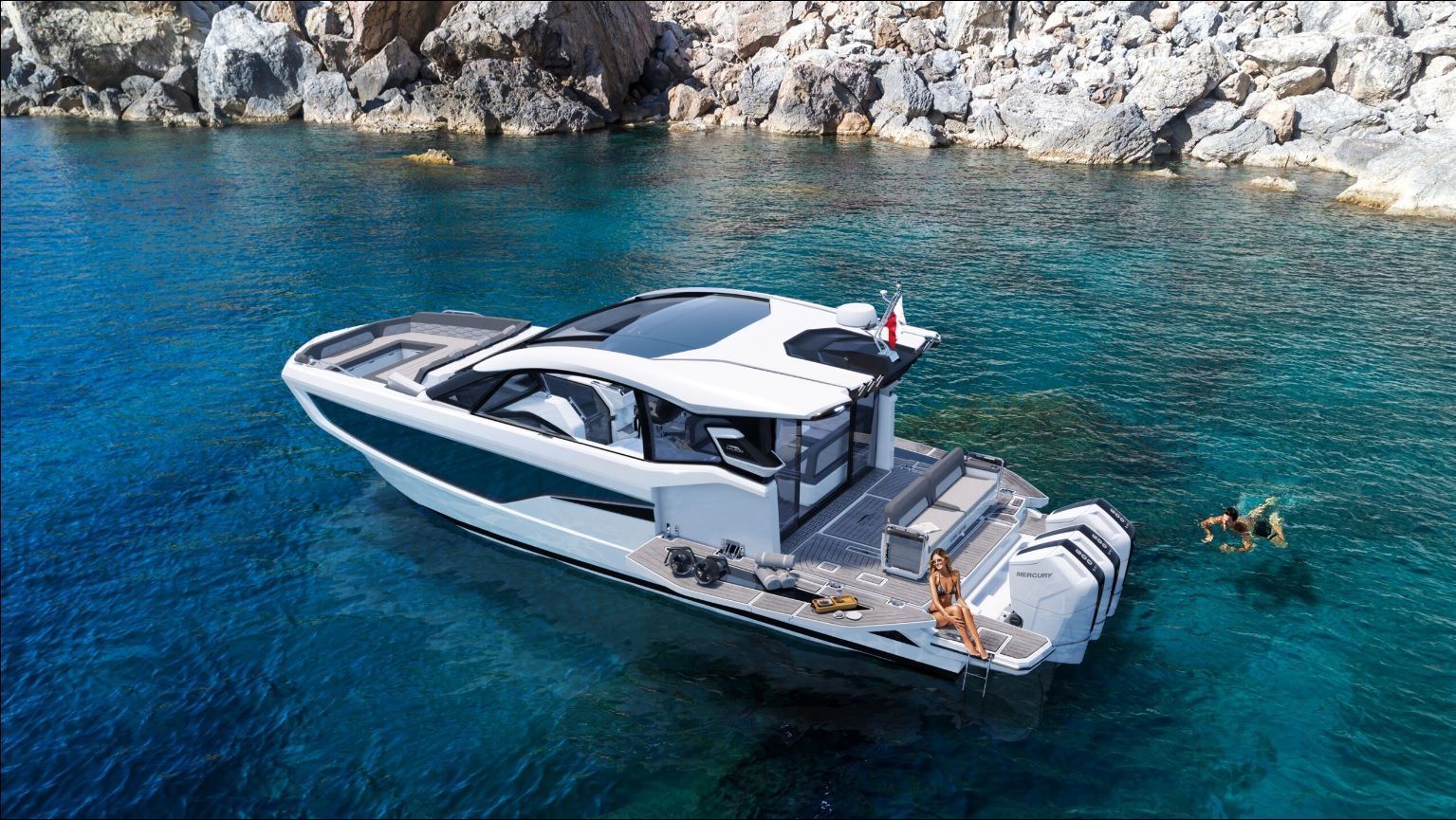 Новая модель прогулочных яхт от бренда Galeon Yachts