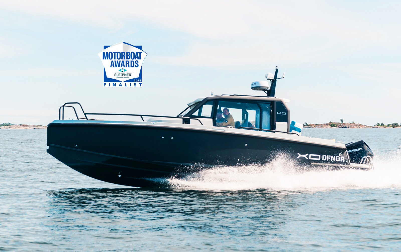 Новый XO DFNDR 9 получил награду Motor Boat Awards в номинации «Лучший катер для приключенческого туризма 2023».
