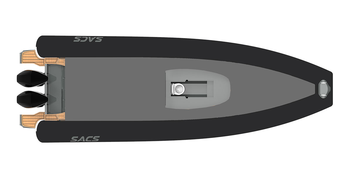 Нижняя палуба Strider 10 2 | MARINEPOINT Нижняя палуба 2