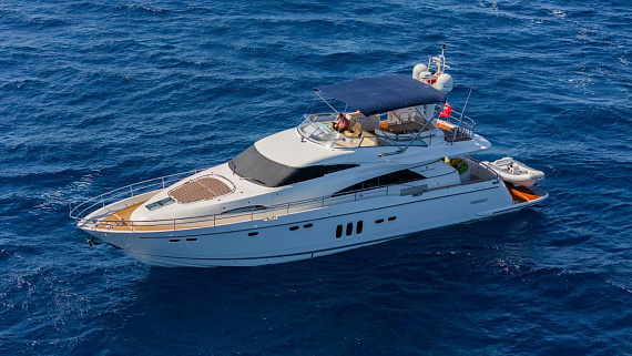 Яхта Fairline Squadron 70 2010 1