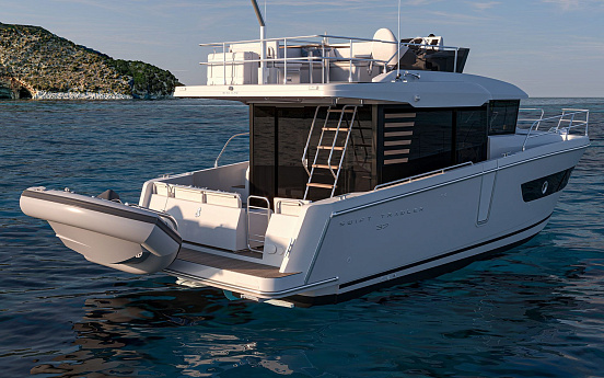 Яхта BENETEAU Swift Trawler 37 FLY  4